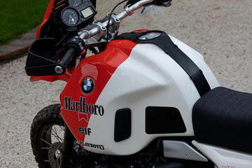 BMW R 120 G/S [2004-2012] - Tankabdeckungen Alpinweiß/Rot
