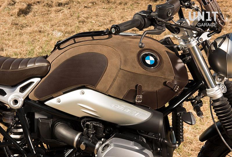 BMW R nineT 1200 Racer [2017-2020] - Tankabdeckung aus Leder