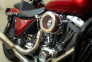 Harley-Davidson FLSTFI 1923 Softail Fat Boy Gray Ghost 117 [2026] - BA Luftfilterkit – Oberfläche: Verchromt, Rot, Klar – Bild 2