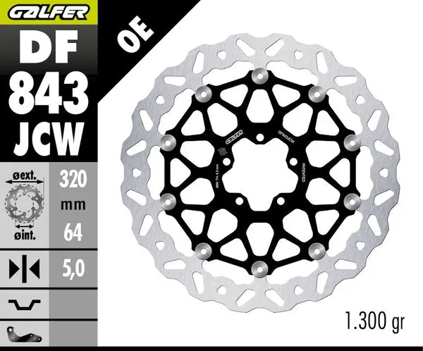KTM BRABUS 1300 R [2022-2023] - BREMSSCHEIBE FLOATECH WAVE – Bild 4