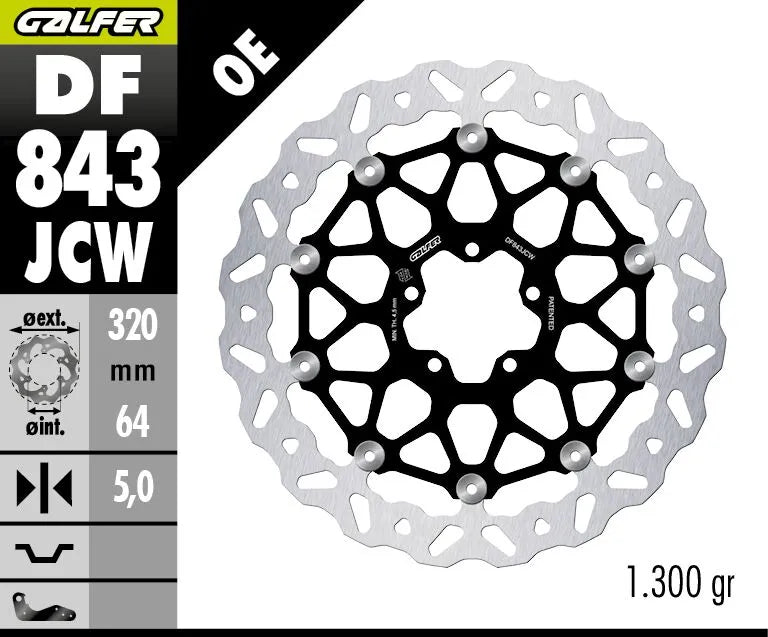 KTM SUPER DUKE 1290 RR [2021] - BREMSSCHEIBE FLOATECH WAVE – Bild 2