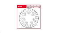 Harley-Davidson FLHTCUTG 1690 Trike Tri Glide Ultra Classic [2009-2012] - Flame Series Fixed Rotor – Bild 3