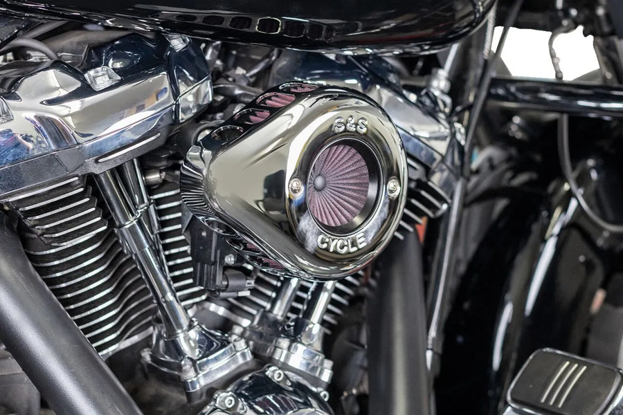 Harley-Davidson FXDR 1868 Softail King 114 [2019] - Air Stinger Stealth Luftfiltersatz – Oberfläche: Verchromt – Bild 5