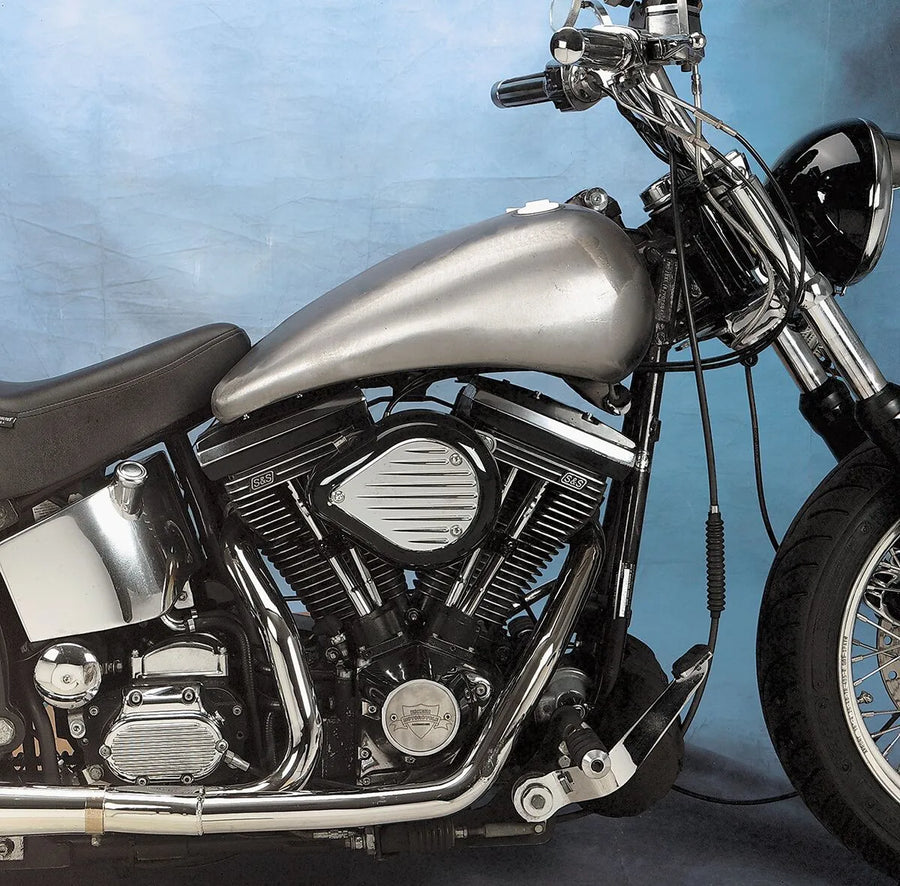 harley davidson flst [DRAG SPECIALTIES] – 2" extended, two-piece flatside tank set