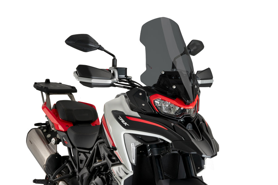BENELLI TRK 702 X [2024] – touring screen – heavily tinted