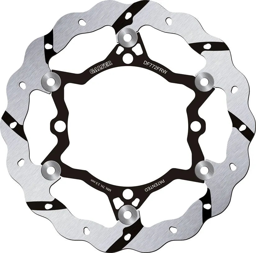 Sherco 2.5 250 [2004-2006] - Bremsscheibe schwimmend Wave, genutet – Bild 1
