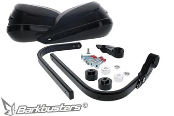 Aprilia Shiver 900 [BARKBUSTERS] – STORM hand protector – Mounted at a point on the end of the handlebars - with thread