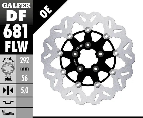 Harley-Davidson XL 1200 C Sportster Custom [2000-2001] - brake disc - picture 4