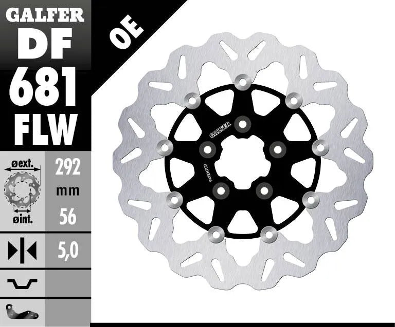 Harley-Davidson XL 1200 C Sportster Custom [2000-2001] - brake disc - picture 2