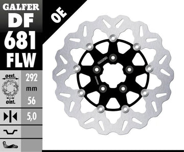 Harley-Davidson XL 1200 C Sportster Custom [2000-2001] - brake disc - picture 2