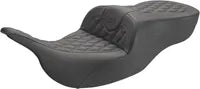 Harley Davidson Flhtcui [SADDLEMEN] – Roadsofa™ Lattice Stitch Seat