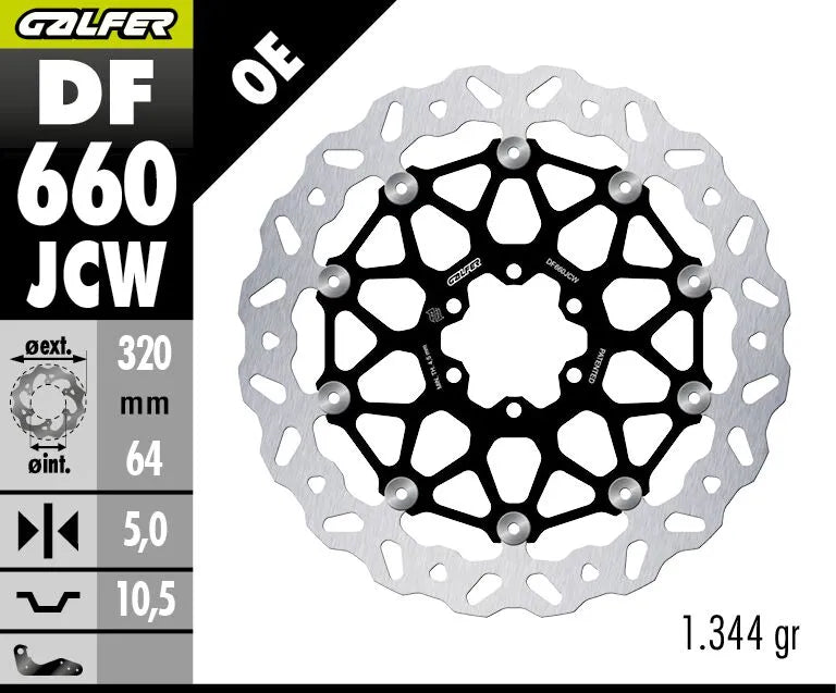 Voxan CAFE RACER 1000 [1999] - BRAKE DISC FLOATECH WAVE – picture 2