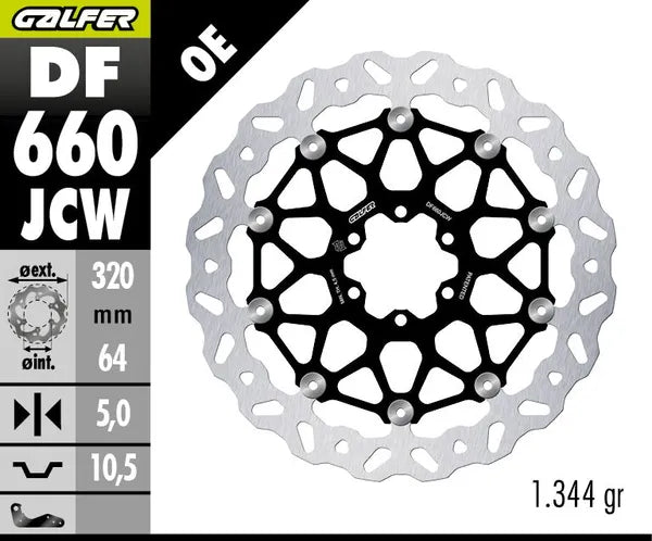 Voxan CAFE RACER 1000 [1999] - BRAKE DISC FLOATECH WAVE – picture 4