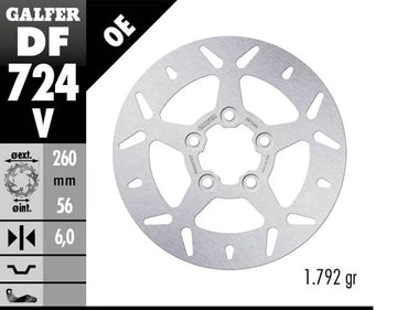 Harley-Davidson Xg 750 Street [2019-2020, 2017] - Brake disc fixed round - picture 2
