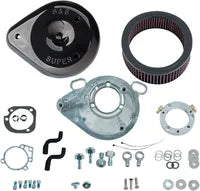 Harley-Davidson FXR4 1340 Super Glide Screamin Eagle [2000] - Sidekick Luftfilter-Kit – Oberfläche: Silber – Bild 11