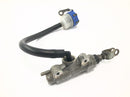Yamaha DT 125 R DE03 [2000] - Rear brake pump rear wheel brake cylinder master cylinder Nissin-1