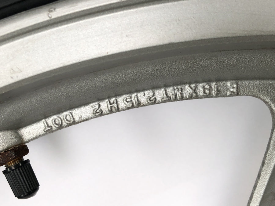 Moto Guzzi V65 Custom [1985] - front wheel rim complete wheel aluminum rim tire 2.15 x 18 inches