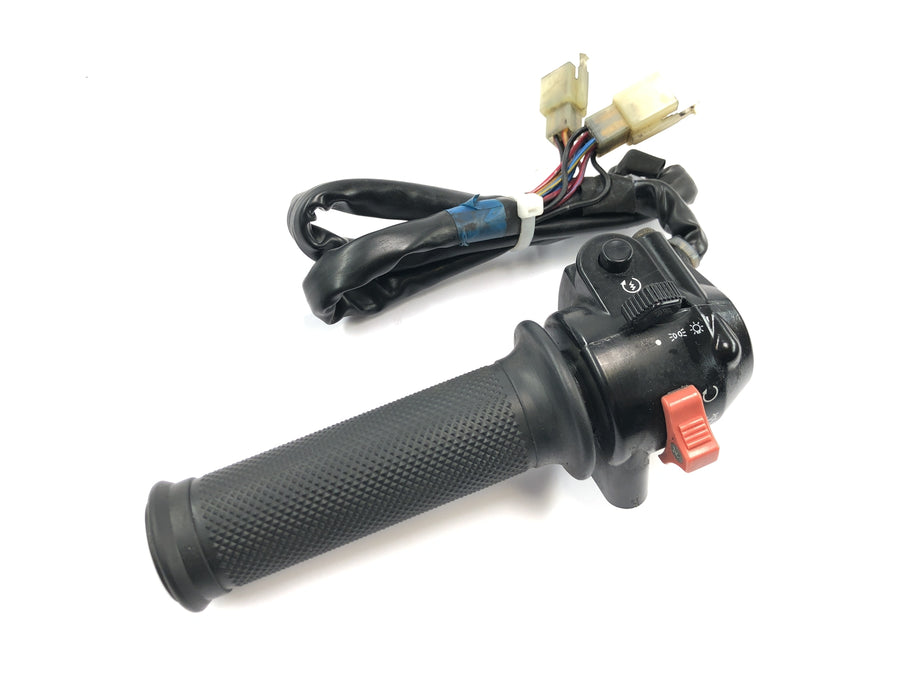 Kawasaki W 650 EJ650A [1999] - Handlebar switch right throttle grip handlebar fitting