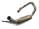 SWM RS 125 R B2 [2020] - Exhaust manifold Y-pipe with heat shield-4