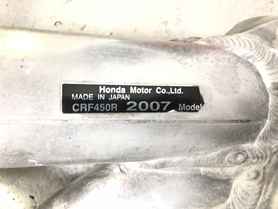 Honda CRF 450 R [2007] - Frame main frame aluminum without papers