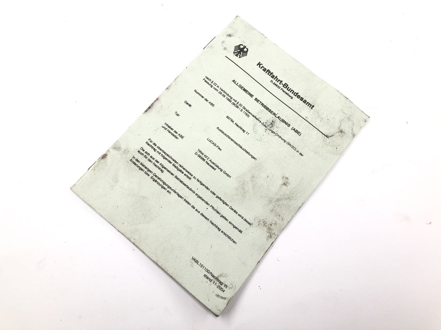 Honda XRV 750 Africa Twin RD04 [1992] - Front steel braided brake line with Lucas certificate
