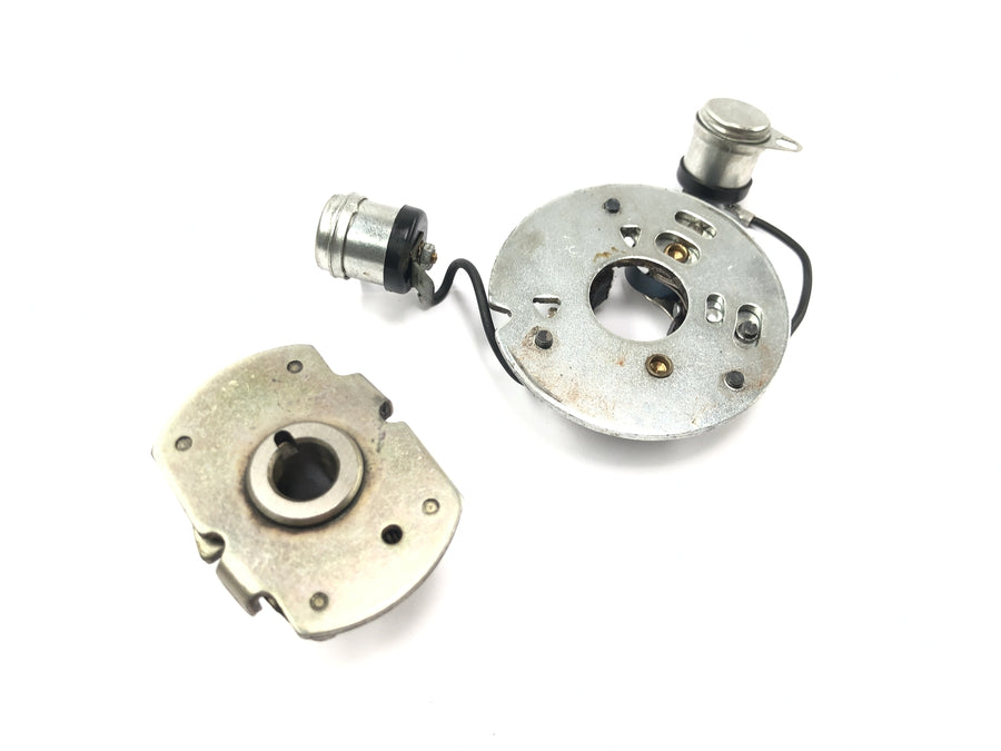 Moto Guzzi V65 Custom [1985] - Ignition contact plate breaker contacts ignition