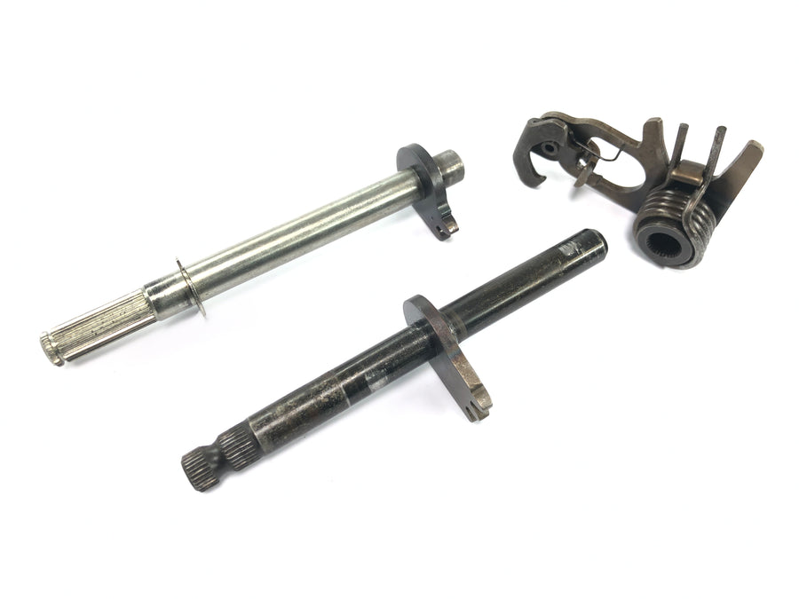 Yamaha TT 600 E 4GV [1995] - shift lever shaft shift shaft shift mechanism
