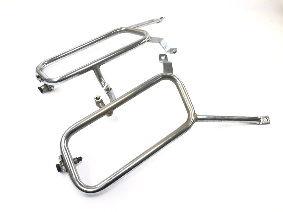 Moto Guzzi V65 Custom [1985] - Luggage rack side rack pannier rack chrome set left right