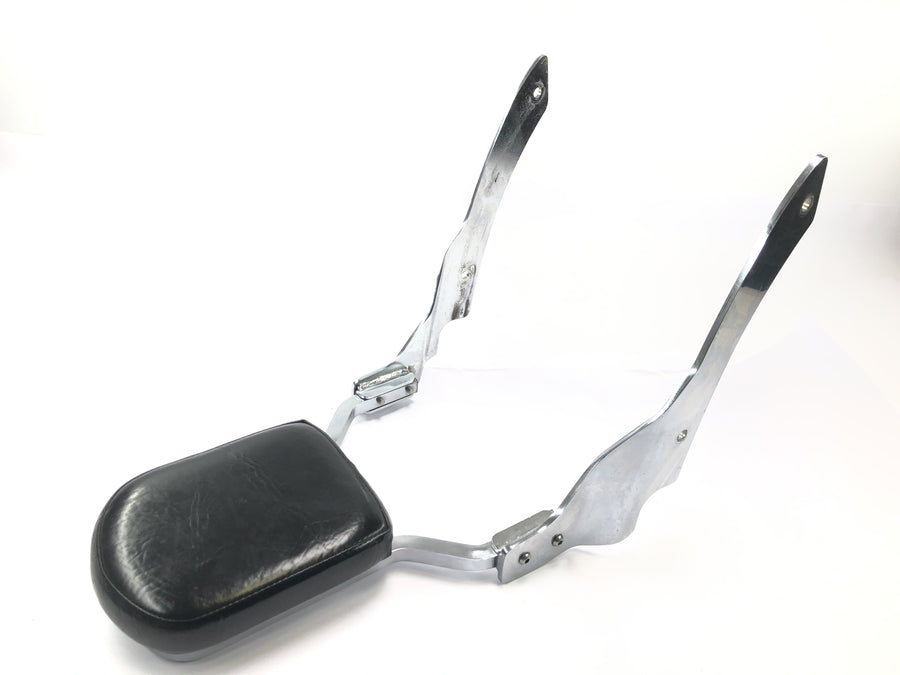 Yamaha XVS 650 4VR [1997] - Sissybar backrest pillion rest with certificate chrome