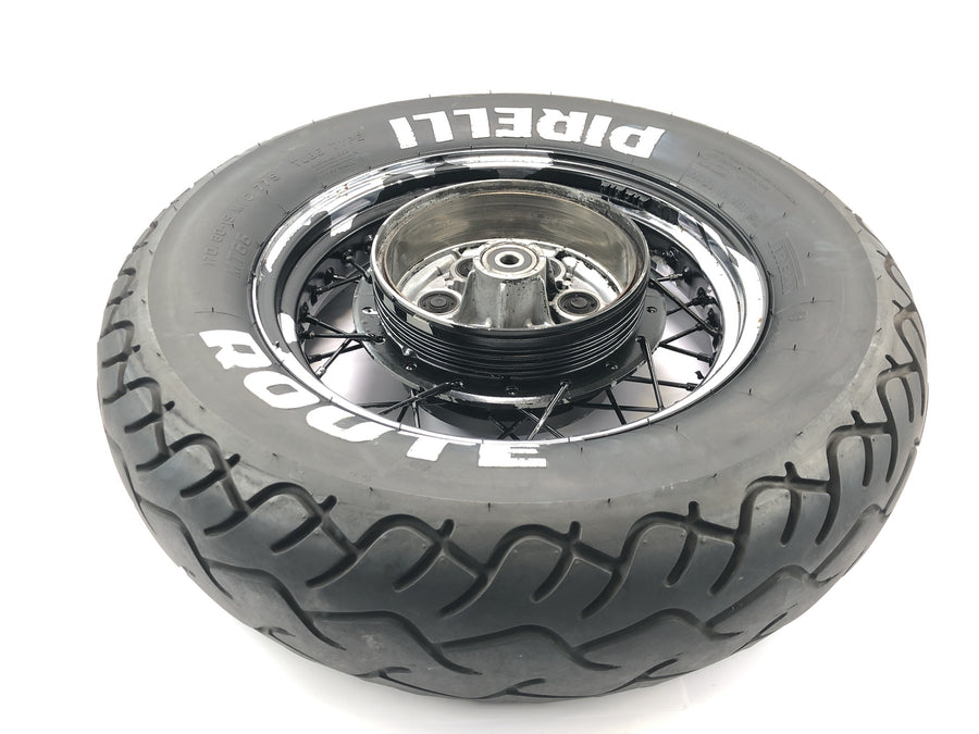 Yamaha XVS 650 4VR [1997] - Rear wheel rim wheel 3.50 x 15" spoke wheel