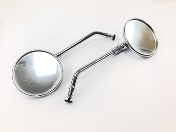 Triumph Speedmaster 900 [2003] - Rear view mirror set handlebar mirror pair chrome round - 0