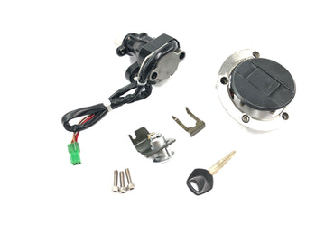 Suzuki GSX R 1000 WVBZ K3 [2003] - Lock set ignition lock tank cap lock set - 0