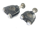 Honda NX 650 Dominator RD02 [1994] - handlebar clamps handlebar brackets pair-3