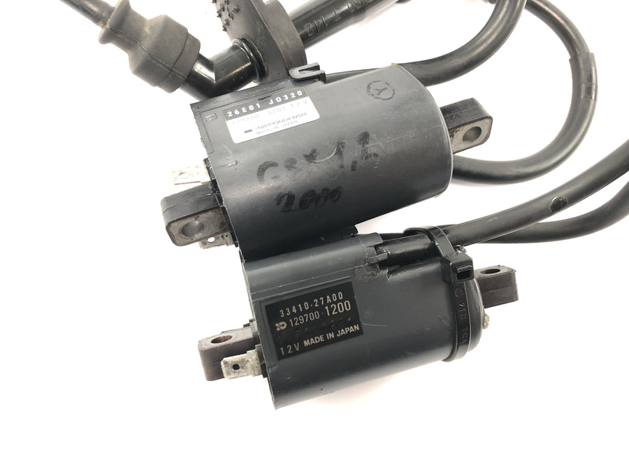 Suzuki GSX R 1100 GU74C [1987] - Ignition coil set ignition coil ignition system with ignition cables