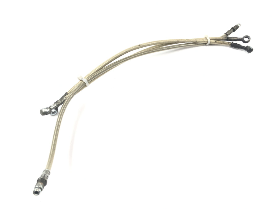 Moto Guzzi V10 Centauro [1998] - Brake line steel braided brake hose front set