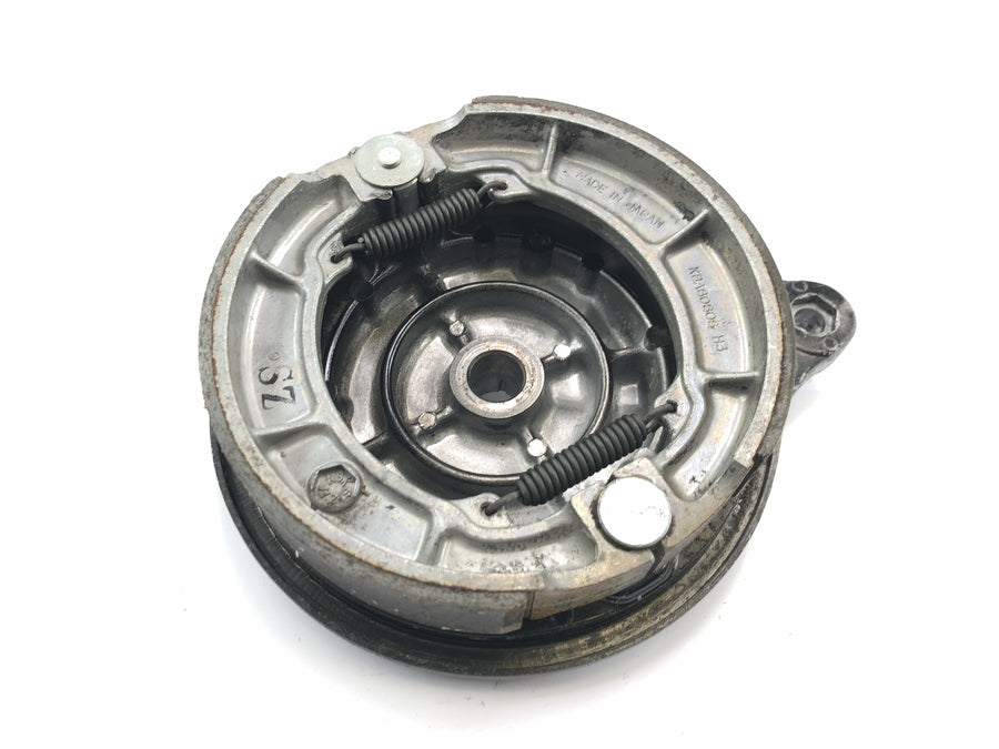 Kawasaki W 650 EJ650A [1999] - Rear brake drum, drum brake, brake anchor plate