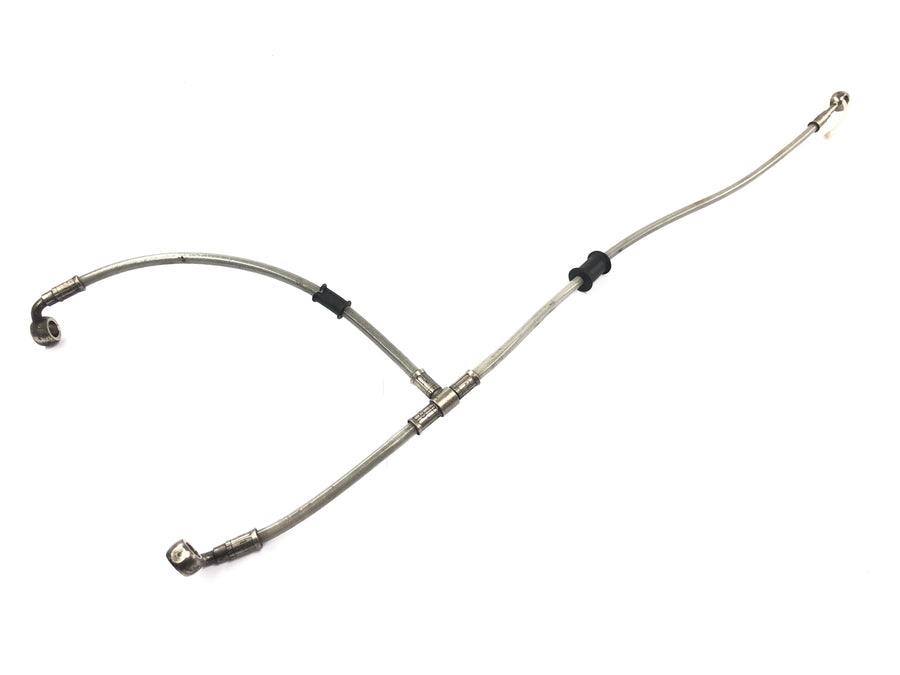 Ducati ST3 S3 [2004] - front brake line steel braided double line brake hose