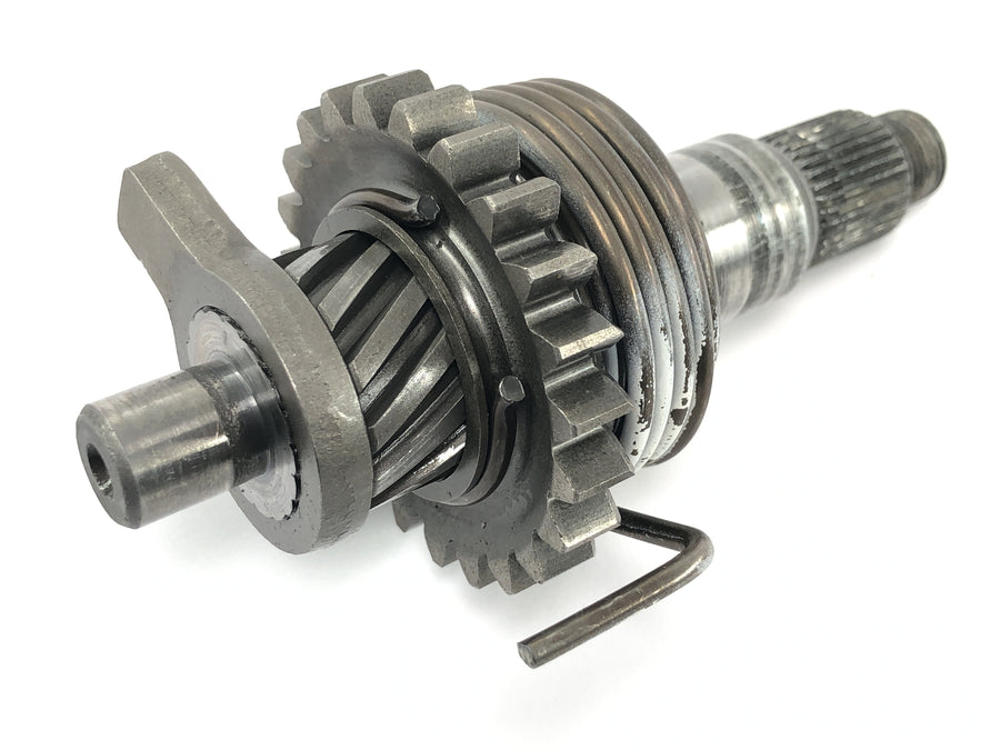 Yamaha DT 125 R DE03 [2000] - Kickstarter shaft Kickstart shaft Kickstart axle