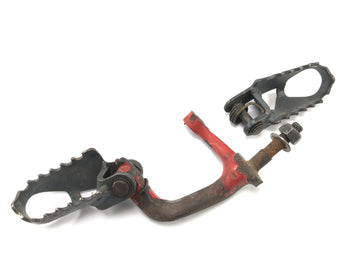 Honda XR 600 R PE04 [1992] - Footrests Driver footrests with holder - 0