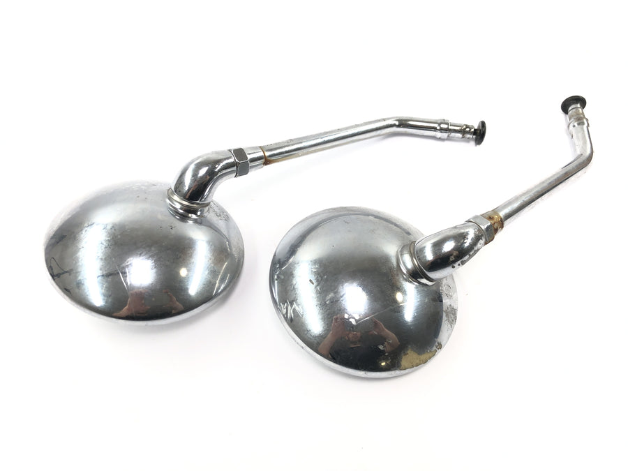 Triumph Speedmaster 900 [2003] - Rear view mirror set handlebar mirror pair chrome round