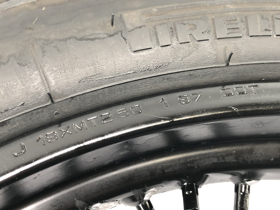 Yamaha XVS 650 4VR [1997] - Front wheel rim wheel 2.50 x 19" spoke wheel