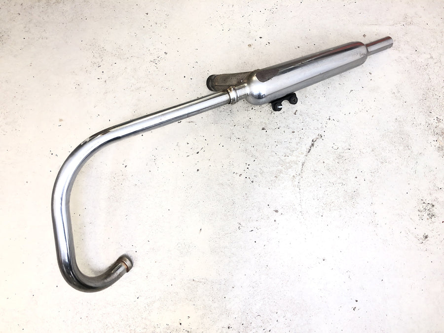 Kawasaki W 650 EJ650A [1999] - Exhaust system right, exhaust manifold, silencer