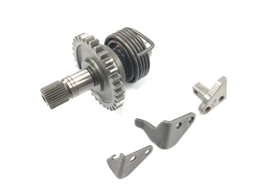 Kawasaki W 650 EJ650A [1999] - Kickstarter shaft kickstart axle gear