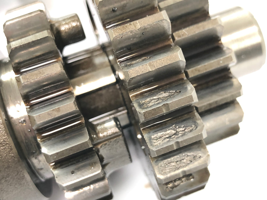 Yamaha TT 600 E 4GV [1995] - Gearbox with signs of wear Gear shafts