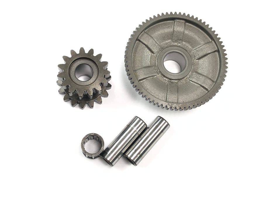 Suzuki GSX R 1000 WVBZ K3 [2003] - starter pinion set starter gear intermediate wheel