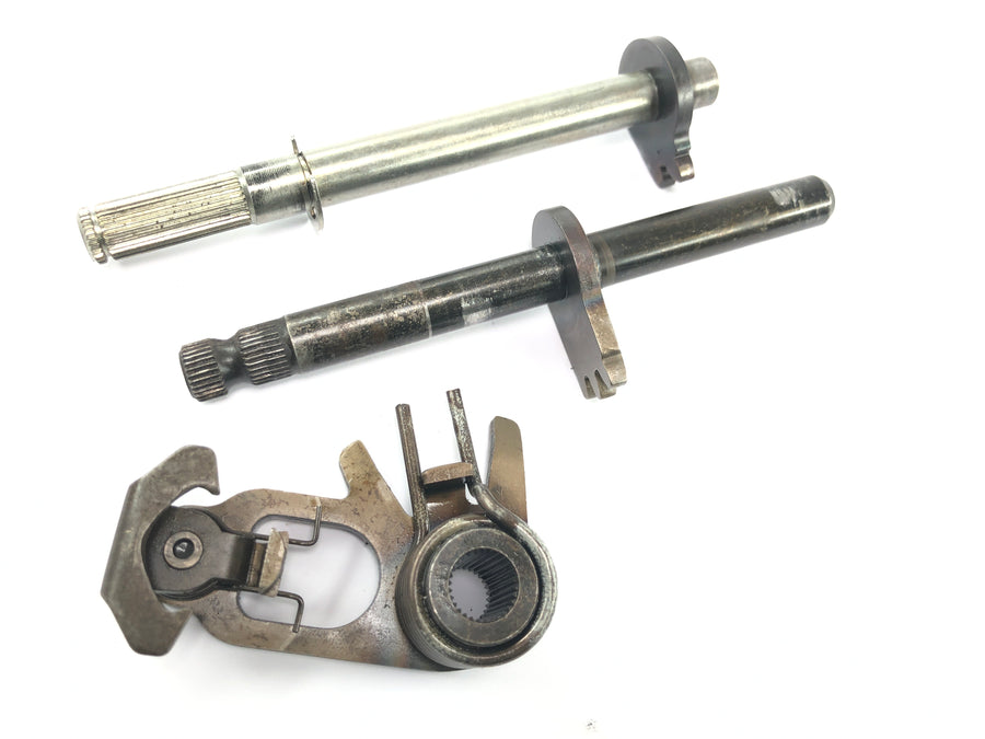 Yamaha TT 600 E 4GV [1995] - shift lever shaft shift shaft shift mechanism