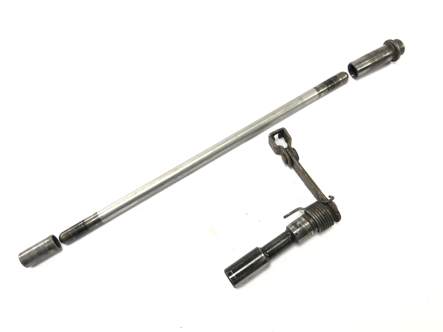 Honda XR 600 R PE04 [1992] - Clutch slave Clutch slave lever with push rod