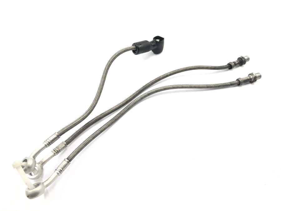 Suzuki GSX R 1100 GU74C [1987] - Brake line steel flex double brake line at the front