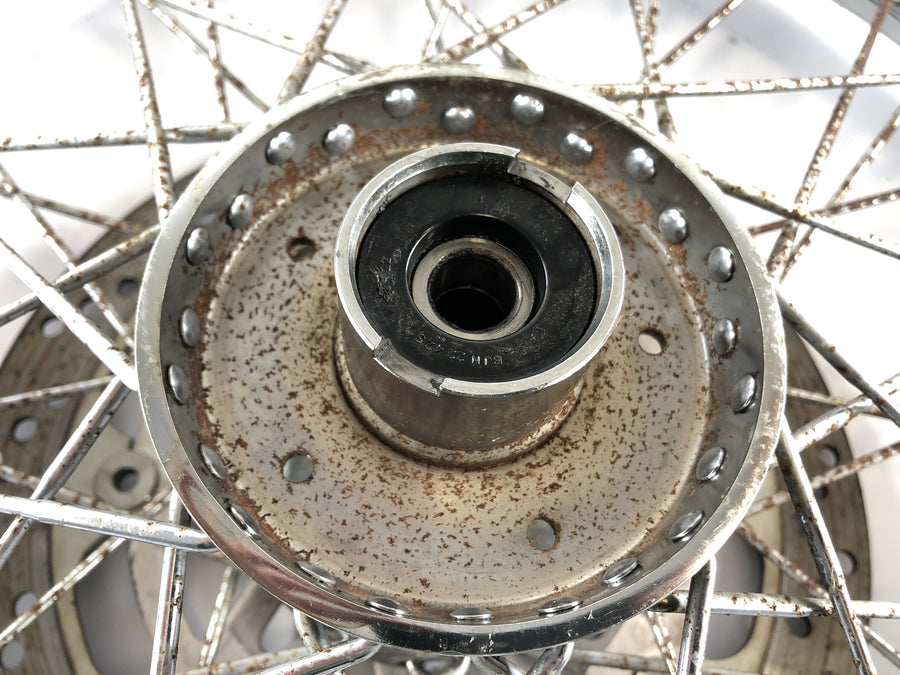 Kawasaki VN 1500 A [1995] - Front wheel rim TAKASAGO 19 X 2.15 Dunlop Gold Seal F11 100 90 19