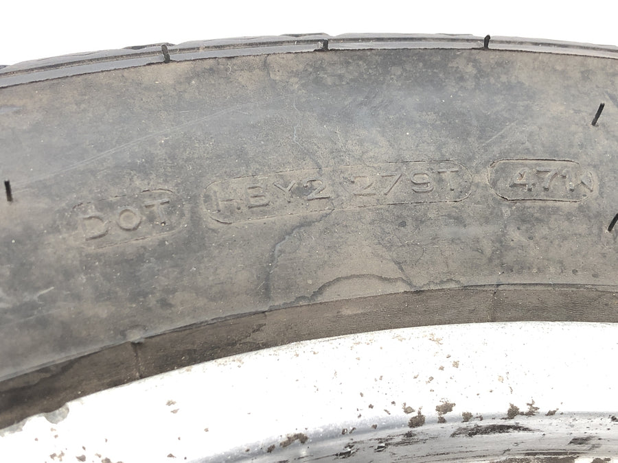 BMW R 75/5 [1973] - Rear wheel rim, rear spoke wheel, drum brake
